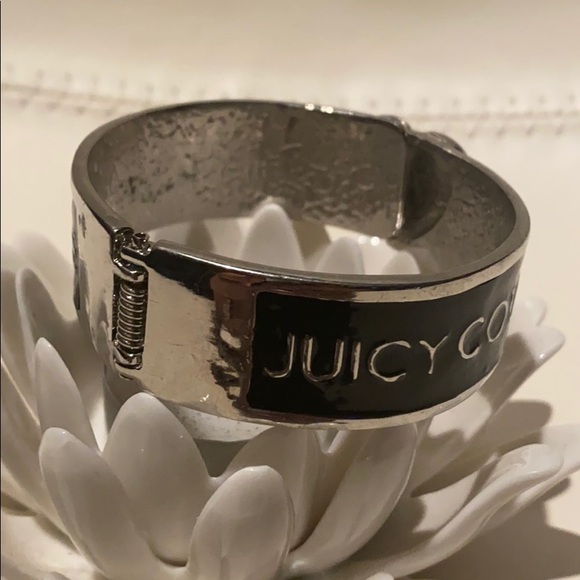Juicy Bangle Bracelet Black & Silver - Picture 4 of 6